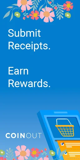 CoinOut Receipts & Rewards App screenshot