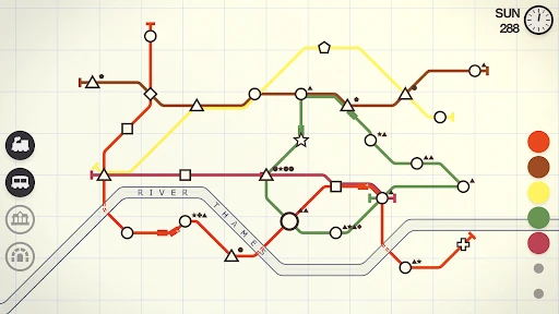Mini Metro screenshot
