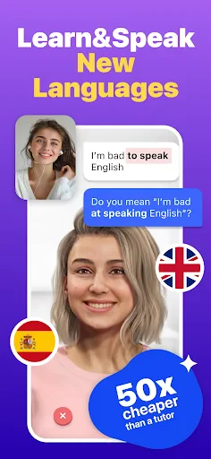 Praktika – AI Language Tutor screenshot
