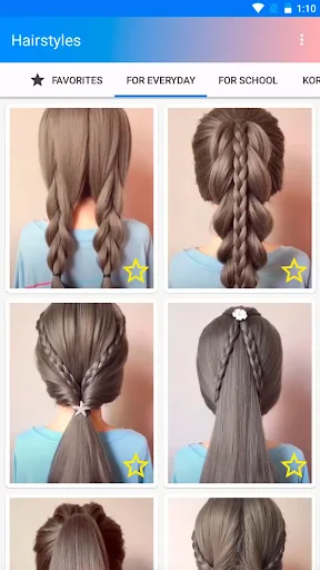 Easy hairstyles step by step screenshot