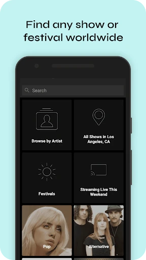 Bandsintown Concerts screenshot