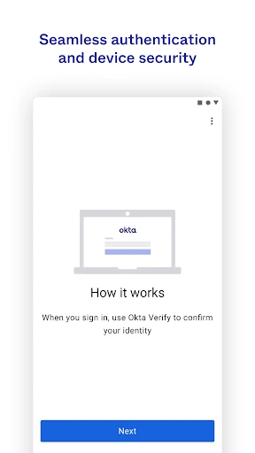 Okta Verify screenshot
