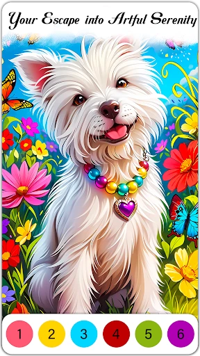 Christmas Santa Family Color screenshot