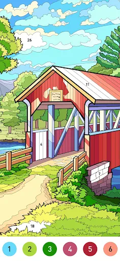 Country Farm Coloring Book screenshot