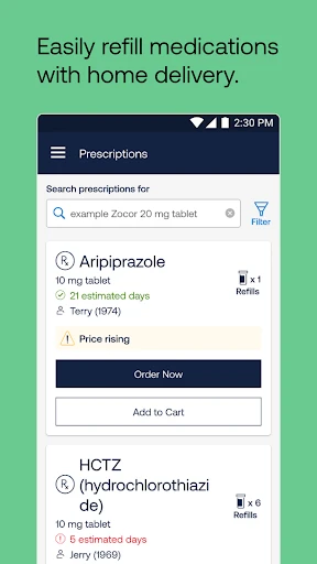 Express Scripts screenshot