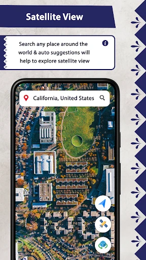 Earth Map Satellite screenshot