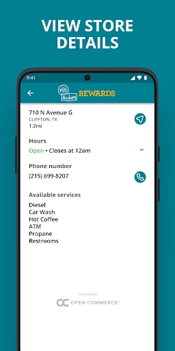 Yesway & Allsup’s Rewards screenshot