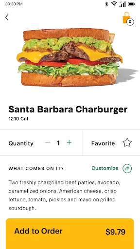 Habit Burger & Grill screenshot