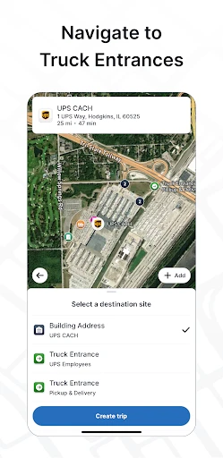 TruckMap - Truck GPS Routes screenshot