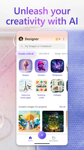 Microsoft Designer screenshot