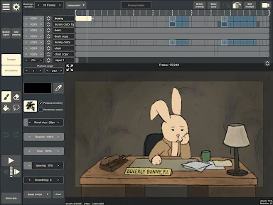 RoughAnimator - animation app screenshot