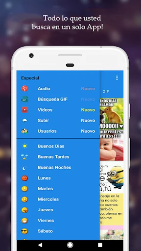 Buenos días tardes y noches screenshot