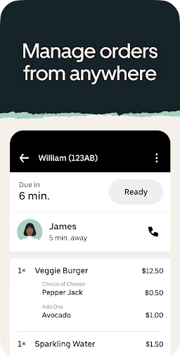 Uber Eats Orders screenshot
