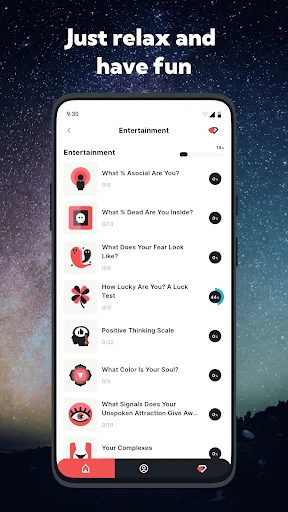 Psychological Assessment Test screenshot