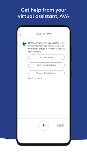 Thrift Savings Plan screenshot