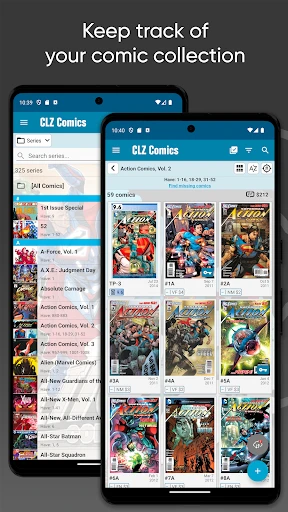 CLZ Comics comic book database screenshot