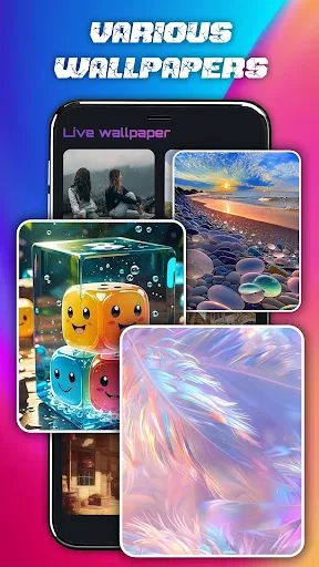 Magic Wallpaper: Broken Screen screenshot