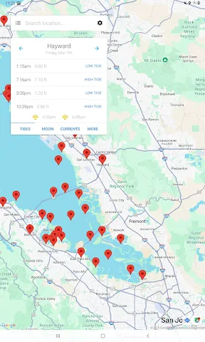 My Tide Times - Tables & Chart screenshot