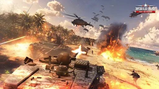 World War: Army Battle FPS 3D screenshot