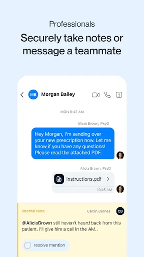 Spruce: Medical Communication screenshot