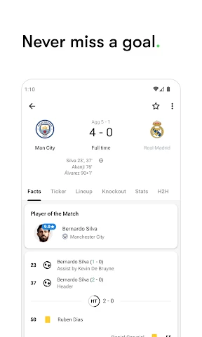 FotMob - Soccer Live Scores screenshot