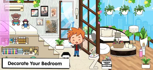 Tizi Princess Home Design Game screenshot