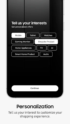 Shop Samsung screenshot