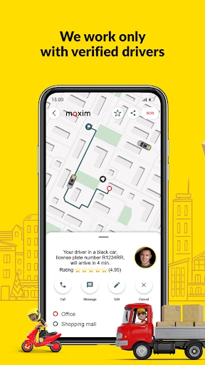 maxim — order a taxi & food screenshot