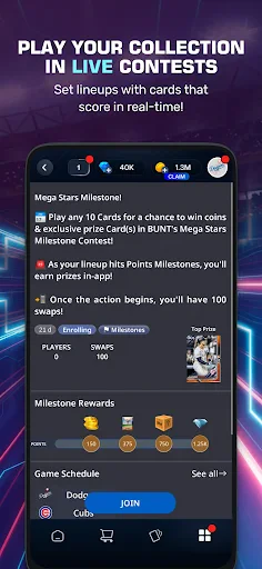 Topps® BUNT® MLB Card Trader screenshot