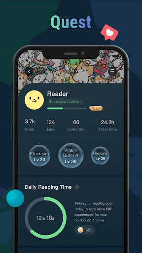 ReadON DAO screenshot
