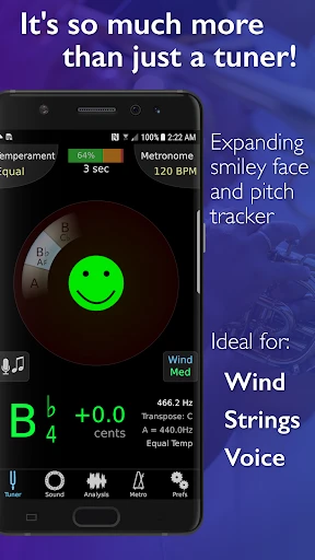 TonalEnergy Tuner & Metronome screenshot