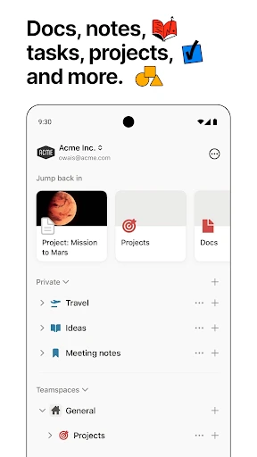 Notion: Notes, Tasks, AI screenshot