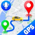 GPS Voice Navigation: Live Map
