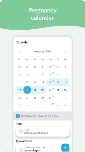 Pregnancy Tracker & Day by Day screenshot