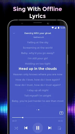 Offline Music Mp3 Player- Muso screenshot