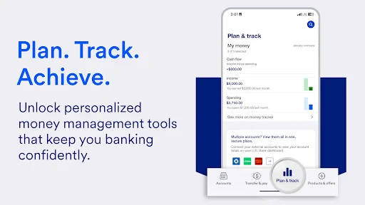 U.S. Bank Mobile Banking screenshot