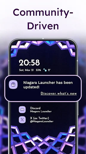 Niagara Launcher ‧ Home Screen screenshot