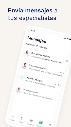 Doctoralia: pide citas médicas screenshot