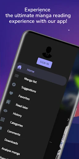 Manga Library - مكتبة المانجا screenshot
