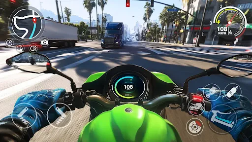 Moto Race Go screenshot