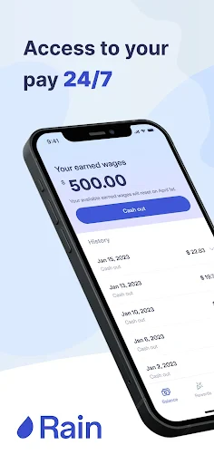 Rain Instant Pay screenshot