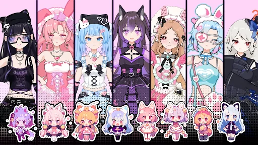 Love Idol Live Beauty Dress Up screenshot