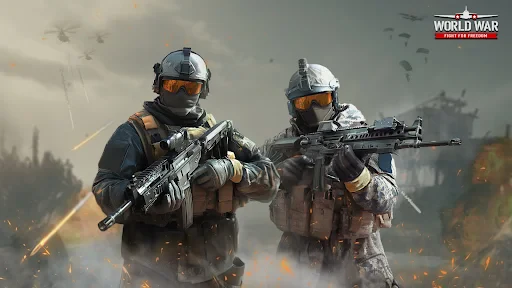 World War: Army Battle FPS 3D screenshot