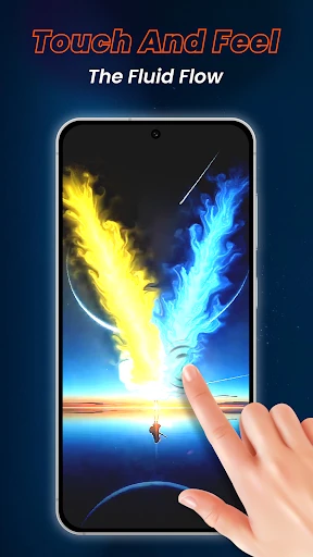 Fluid Magic: 3D Live Wallpaper screenshot
