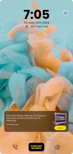 My SafeLink screenshot