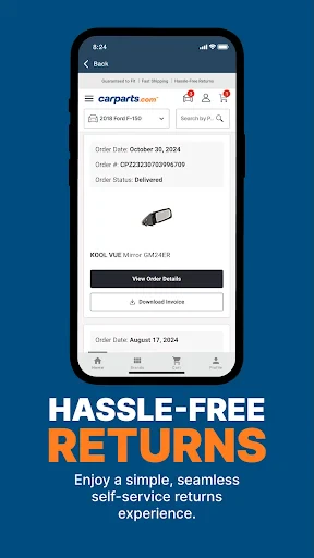 CarParts.com screenshot