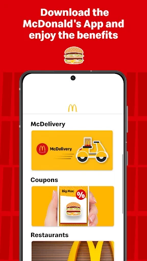 McDonald's Offers and Delivery screenshot
