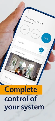 SimpliSafe Home Security App screenshot
