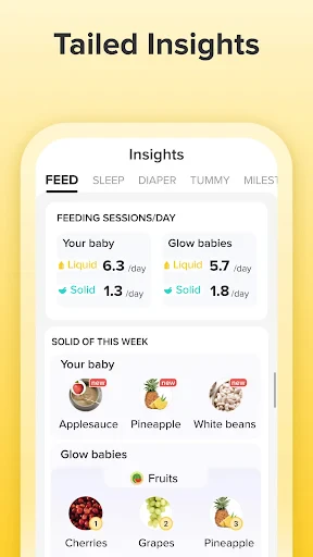 Baby Tracker App | Glow screenshot