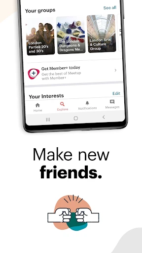 Meetup: Social Events & Groups screenshot
